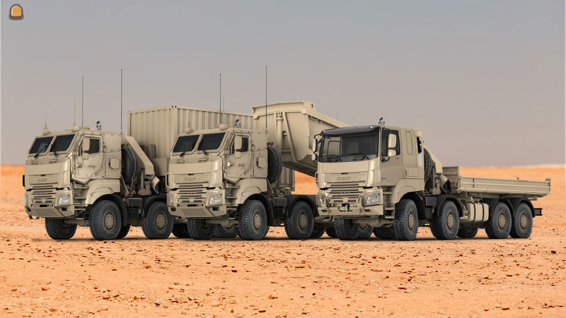 De Belgische krijgsmacht heeft bij DAF Trucks 879 all wheel drive CF Military trucks besteld.