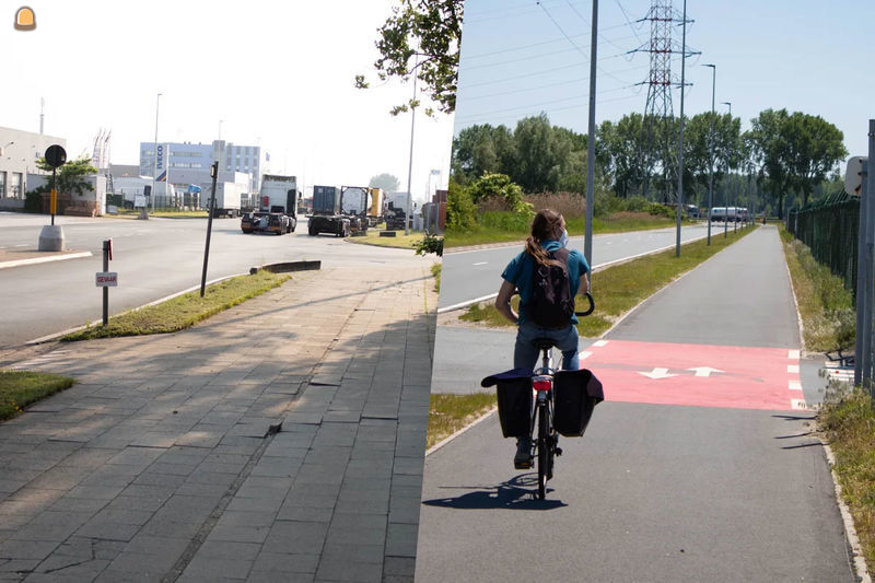 De fiets wordt steeds belangrijker in woon-werkverkeer in de haven