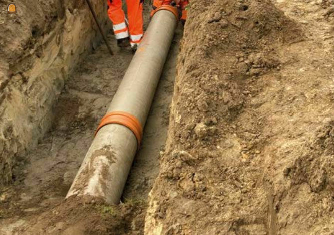 Circulaire rioolbuis uit zwavelbeton in de prijzen