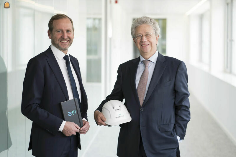 Olivier Vandooren, directeur-generaal Buildwise - Johan Willemen, voorzitter Buildwise