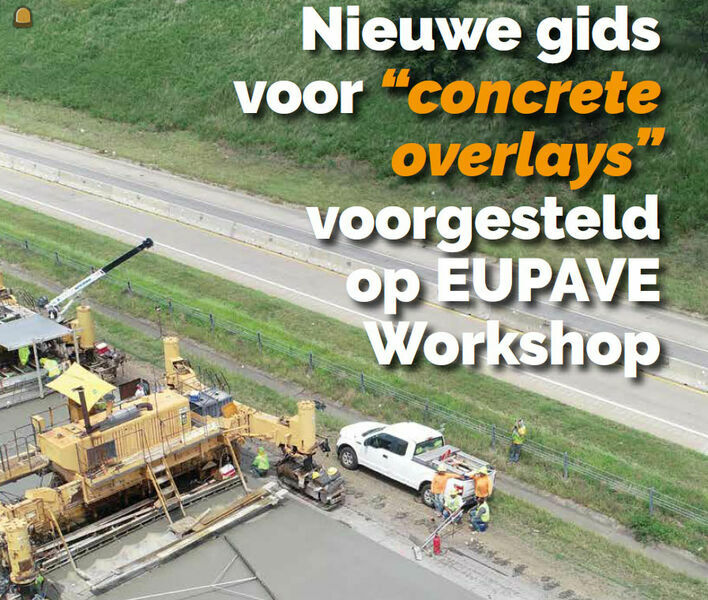 Nieuwe gids voor 'concrete overlays' voorgesteld op EUPAVE Workshop