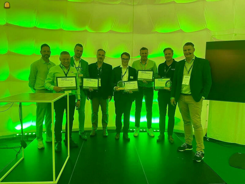 winnaars van de derde Techni-Mat Awards 